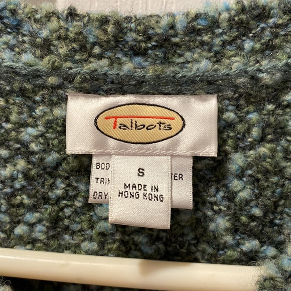 Wool blend cardigan sweater - Picture 2 of 4